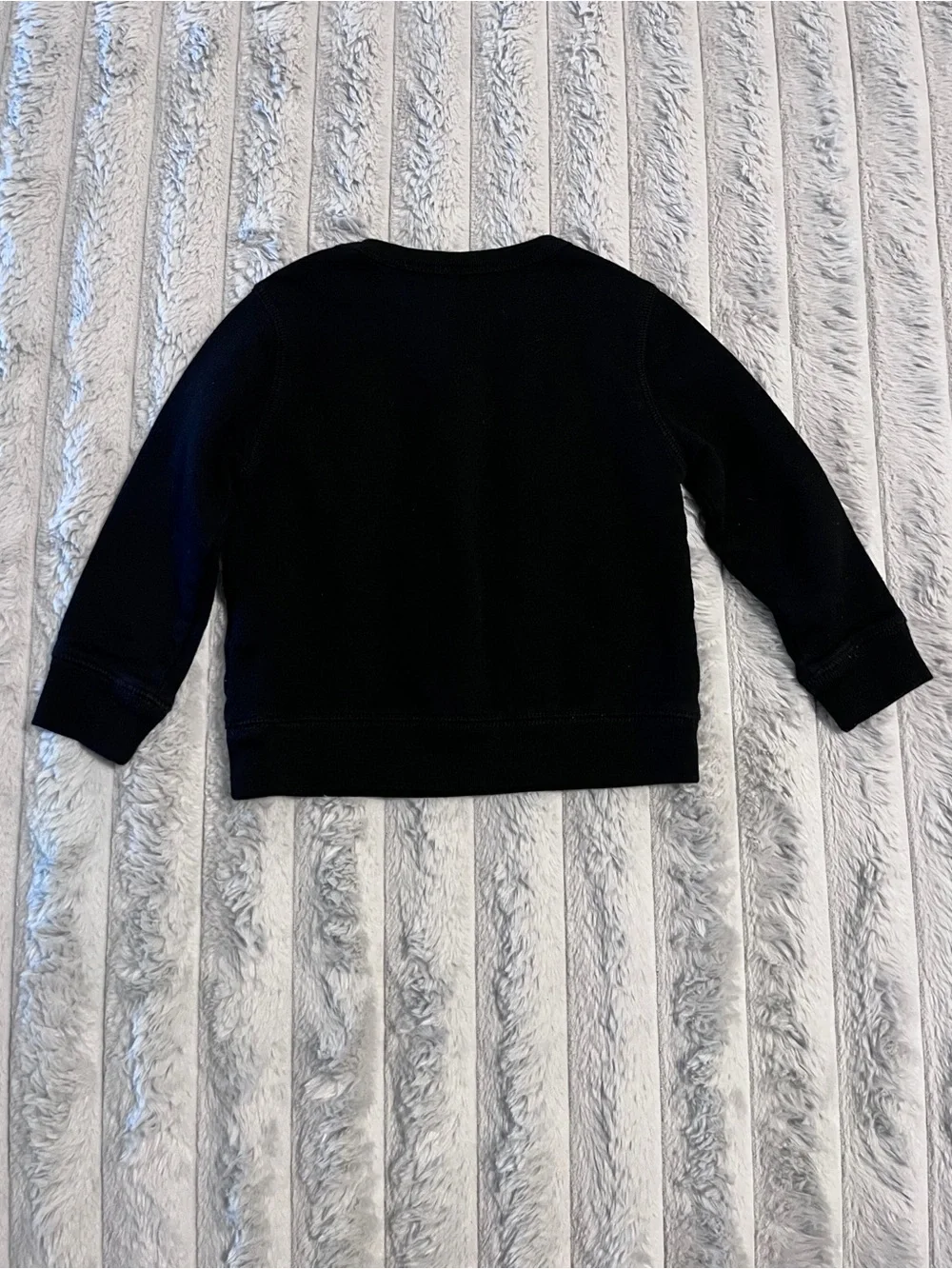 baby GAP Black Logo Crewneck Sweatshirt Unisex Size 2T